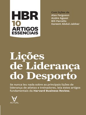 cover image of HBR 10 Artigos Essenciais--Lições de Liderança do Desporto